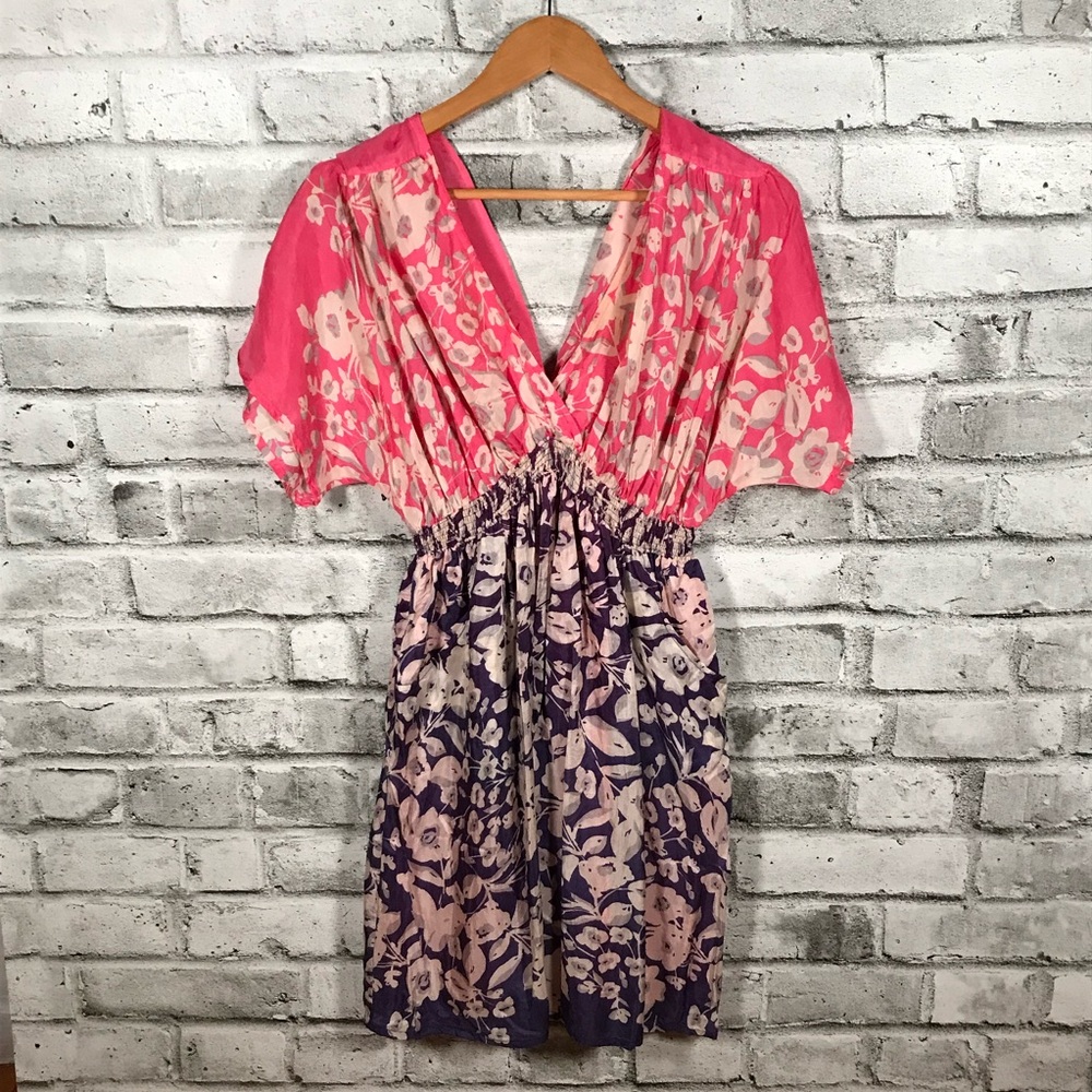 NWOT  -Twin Set Boho Dress - Simona Barbieri Made in Italy